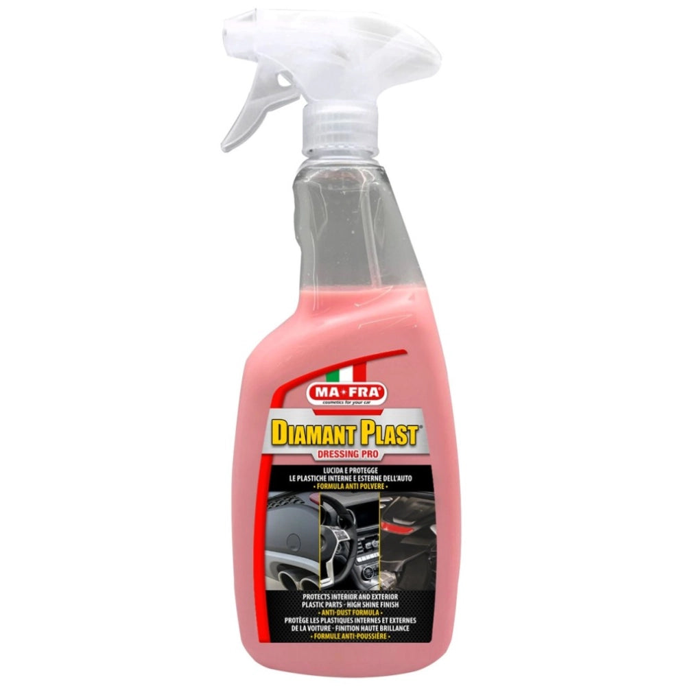 Diamant plast dressing pro rinnova lucida e protegge plastiche auto 750 ml