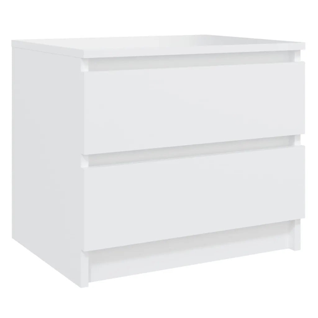 Comodini 2 pz  Bianchi 50x39x43,5 cm in Truciolato cod mxl 61510