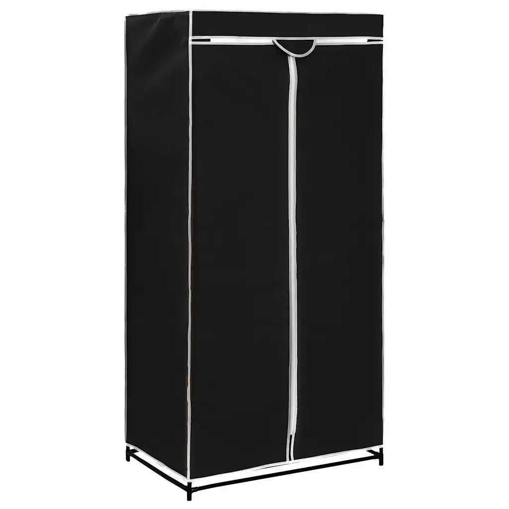 Armadio Nero 75x50x160 cm 282437