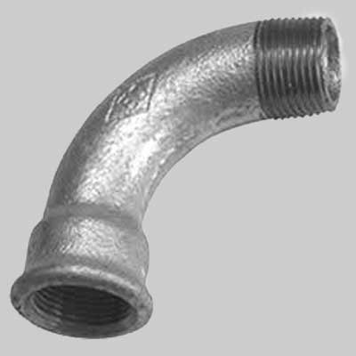 CURVA A 90  ° MASCHIO/FEMMINA ZINCATA  1/2     MADE IN ITALY