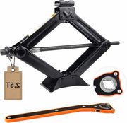 Garagekrik da 25 ton - 2-in-1 chiave a combinazione - 360° cappuccio attivo - sostegno per auto - auto familiare - SUV MPV Sostegno per auto