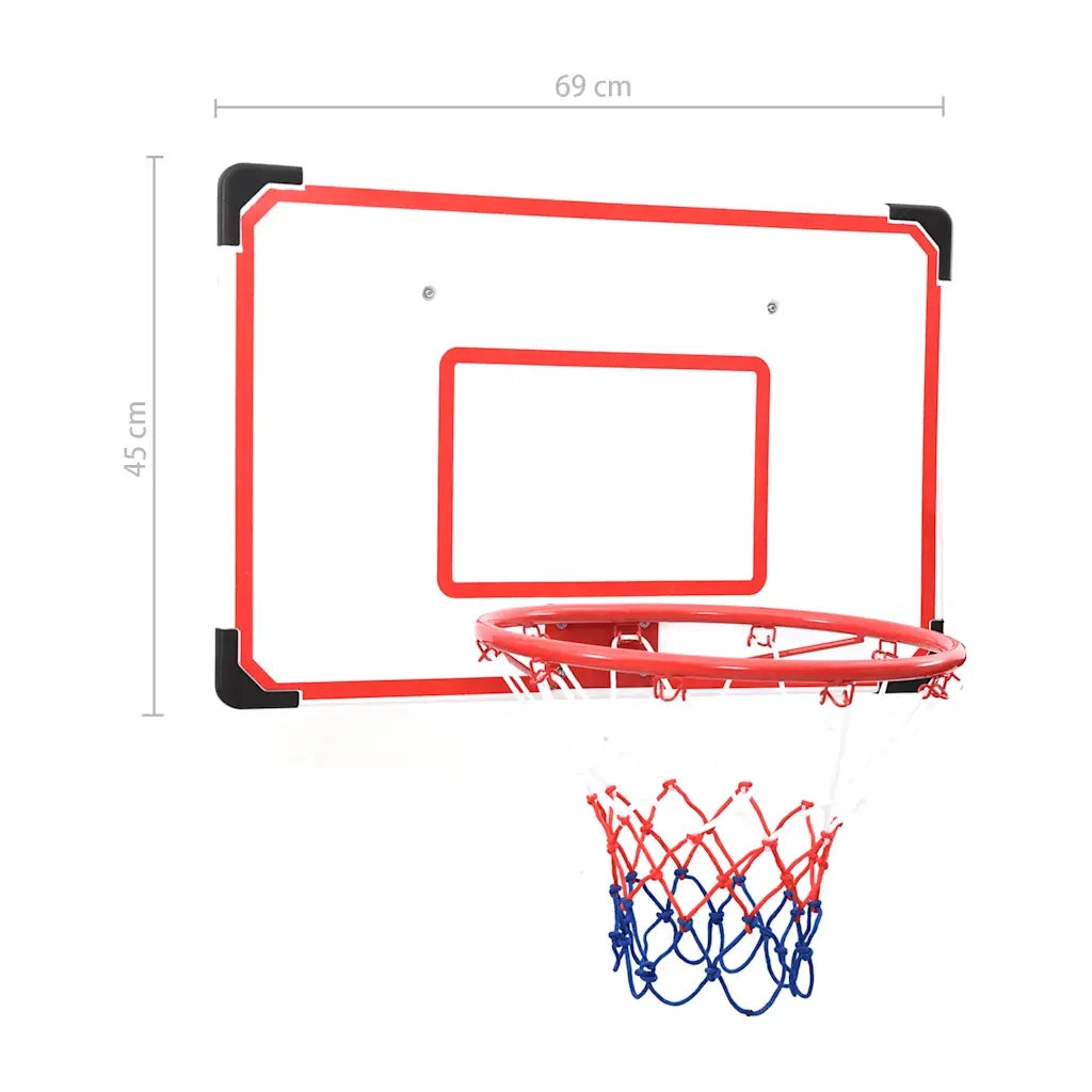 Set Tabellone da Basket da Parete 5 pz 80353