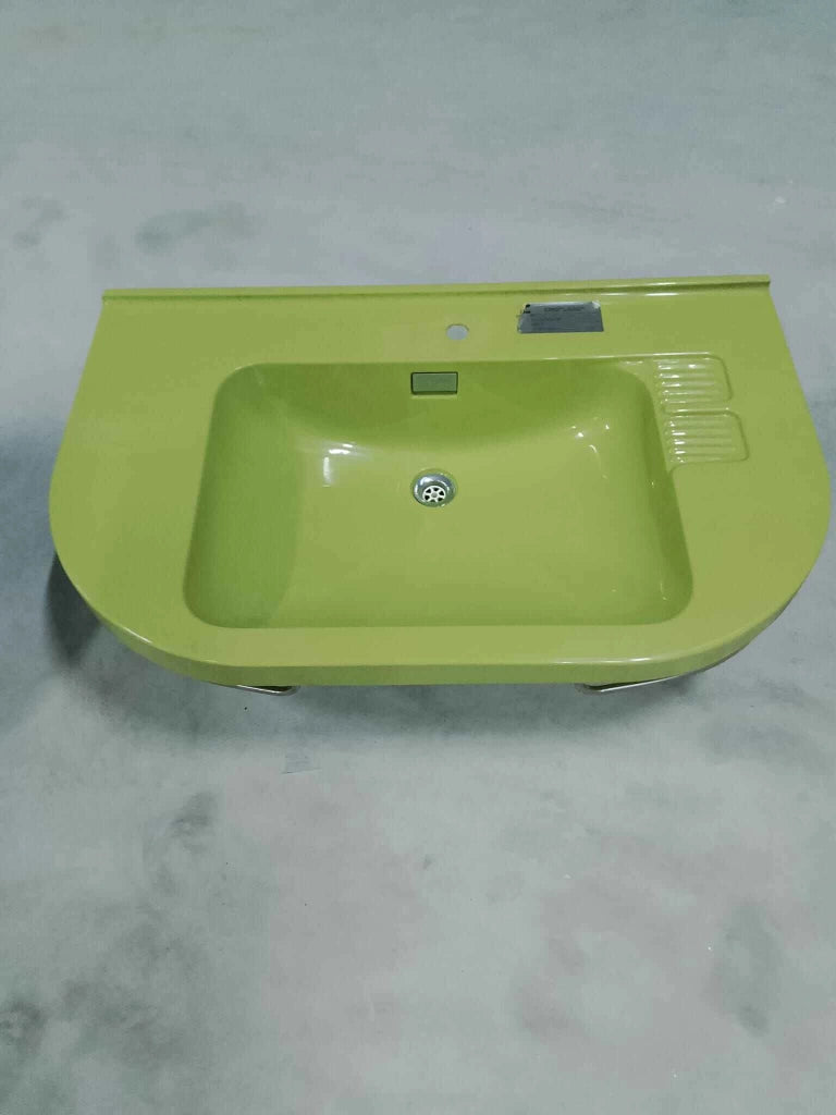 LAVABO TEUCO IN RESINA 100X60 VERDE - TEUCO