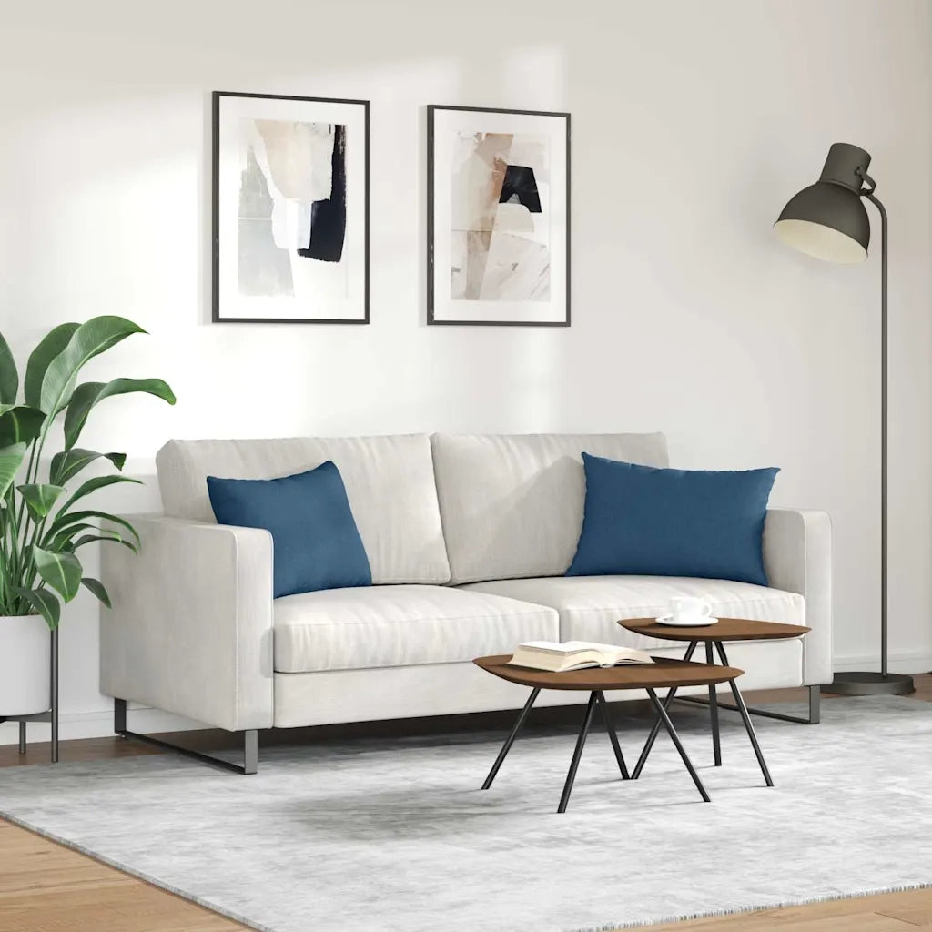 Cuscini da Divano 2 pcs Blu 60 x 40 cm Tessuto 42013661