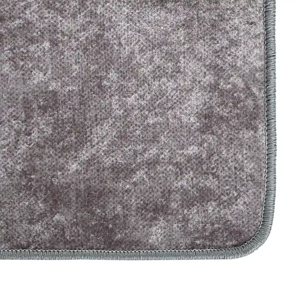 Tappeto Lavabile Grigio 400x300 cm 136633