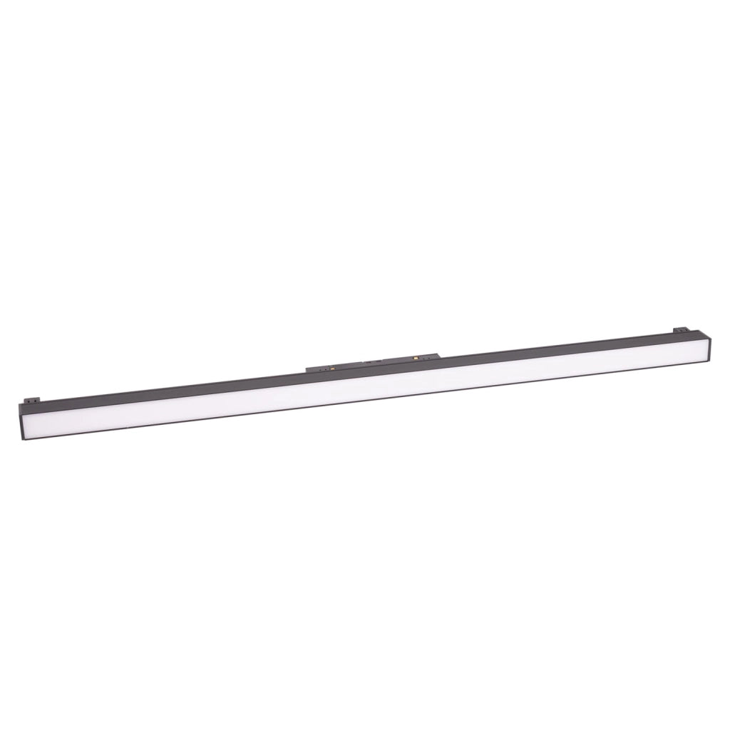 Lampada lineare magnetica nera ON/OFF LED 17W 3000K Maxlight