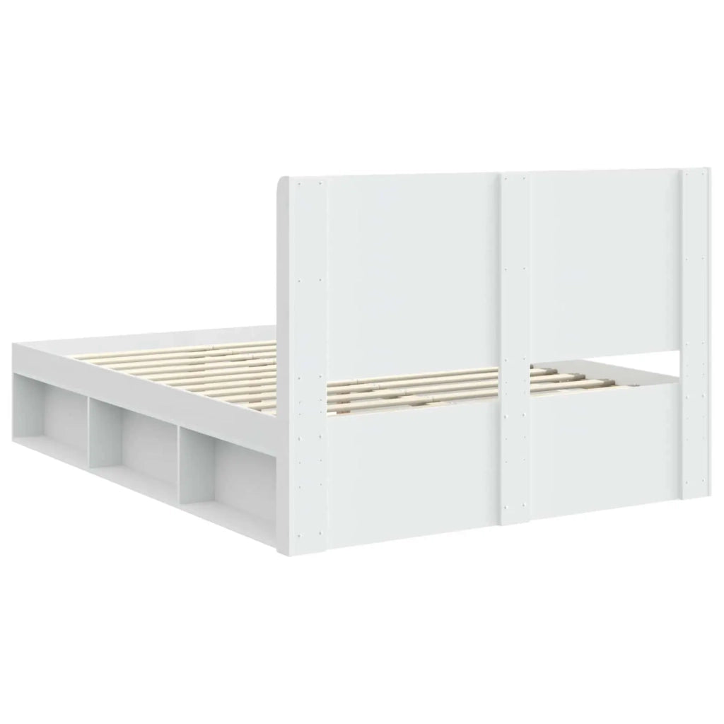 Struttura del letto con stoccaggio e testata 3 pcs 3413845