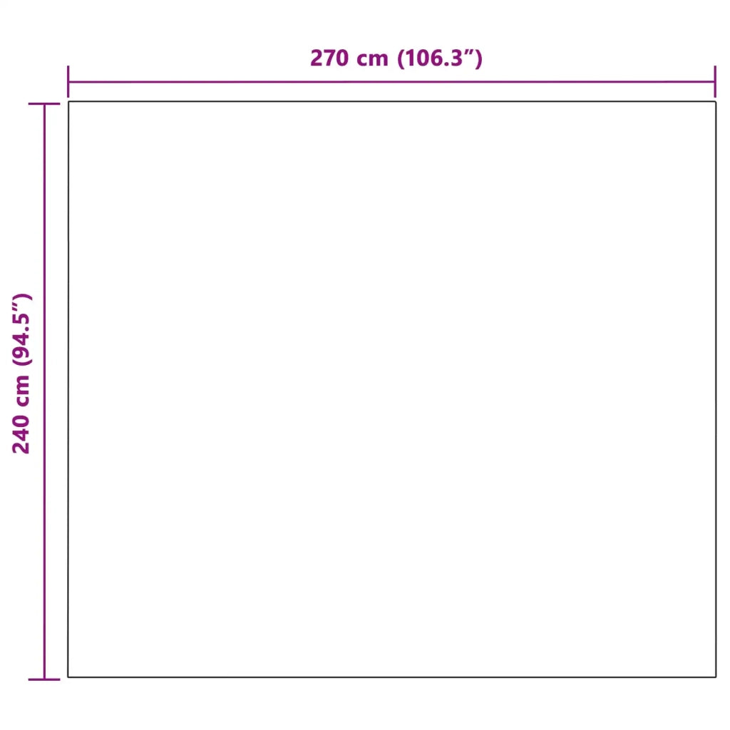 Coperte da Pile 24 pz Grigio 270 x 240 cm Panno