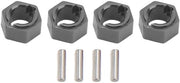 Adattatore per ruote 7mm in alluminio per RC auto