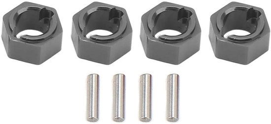 Adattatore per ruote 7mm in alluminio per RC auto