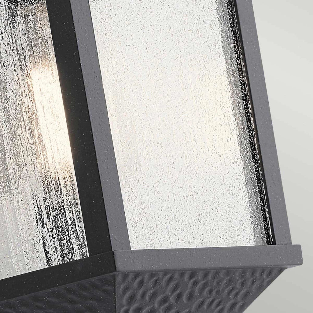 Applique esterno Springfield nero anticato E27 IP44 Kichler
