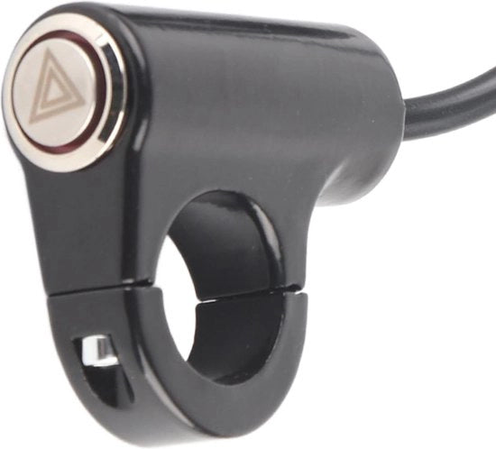 Schakelaar per motor per illuminazione di pericolo e luce di stop con funzione di reset automatico per lampada di nebbia e luci di posizione - 22 mm.