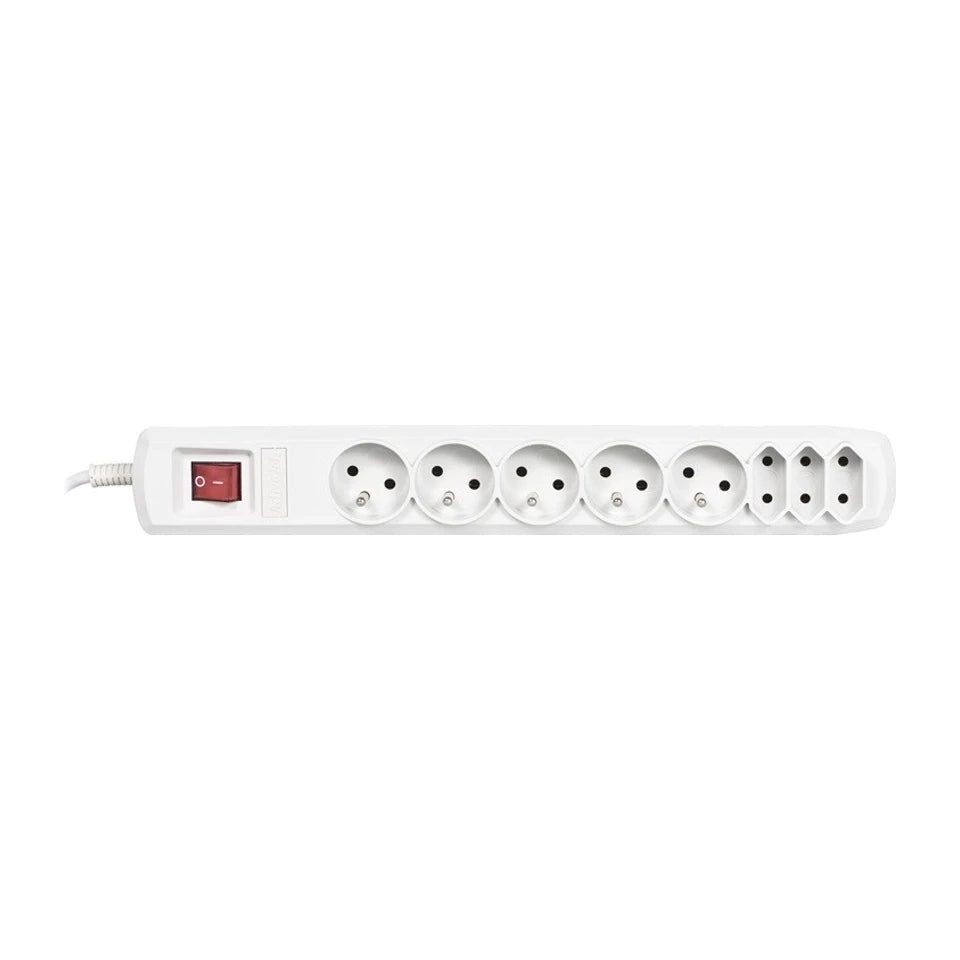 Ciabatta Activejet APN-8G/5M-GR con cavo