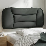 Cuscino Testiera Hvar Grigio Scuro 90 cm in Tessuto 374538
