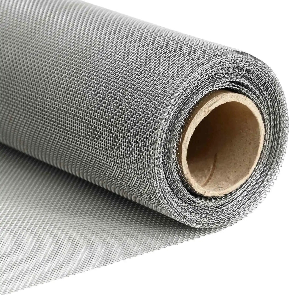 Rete per schermatura 20 x 2000 cm 20 Mesh Argento 42039529