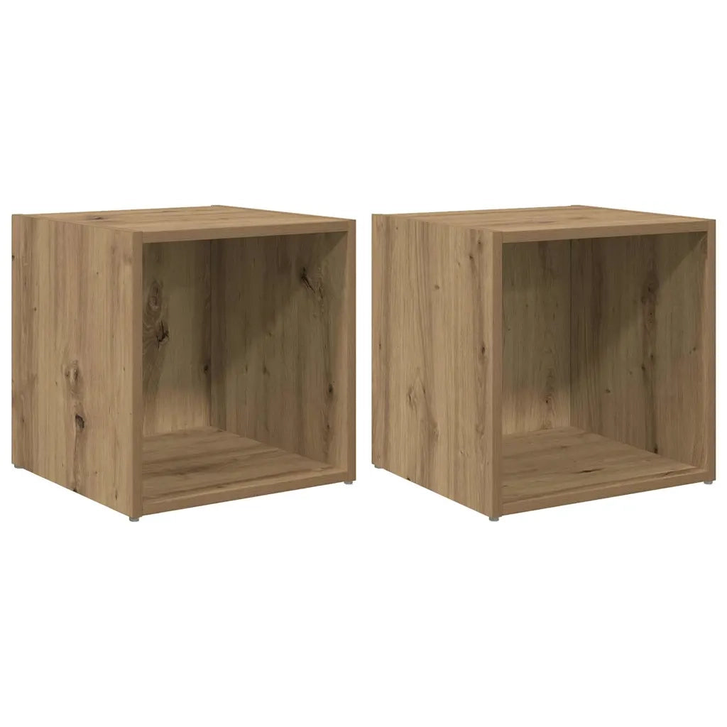 Set mobile TV 2 pcs Rovere artigianale 37 x 35 x 37,5 cm 875089