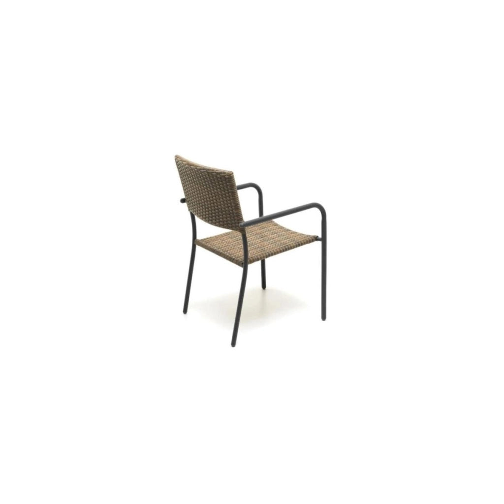Poltrona Glis antracite cm 53x56x81h