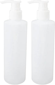 Dispensatore di sapone 250 ml - Dispensatore di sapone riutilizzabile - Dispensatore di sapone - Olio per massaggi/Dispensatore di sapone - 2 pezzi - Dosaggio efficiente - Dispensatore di sapone con pompa - Capacità 250 ml