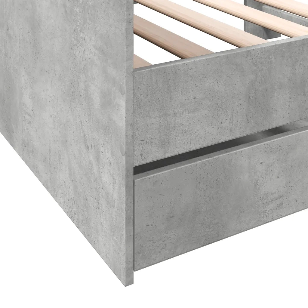 Divano letto | Sof¨¤ letto | Letto singolo con Cassetti senza Materasso 100x200 cm