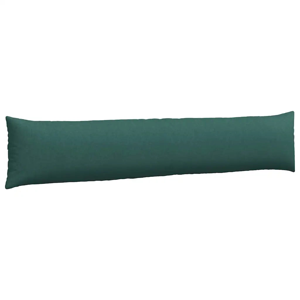 Cuscini da Divano 2 pcs Verde Scuro 200 x 40 cm Tessuto 42013873