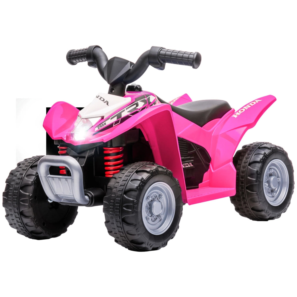 Quad Elettrico per Bambini con Luci LED ¨C Minimal ¨C Rosa 65.5x38.5x43.5 cm