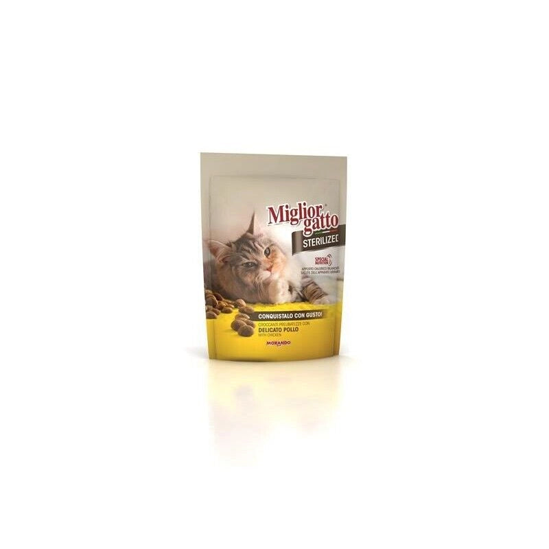 MIGLIOR GATTO STERILIZED CROCCANTINI CON POLLO 400 GR