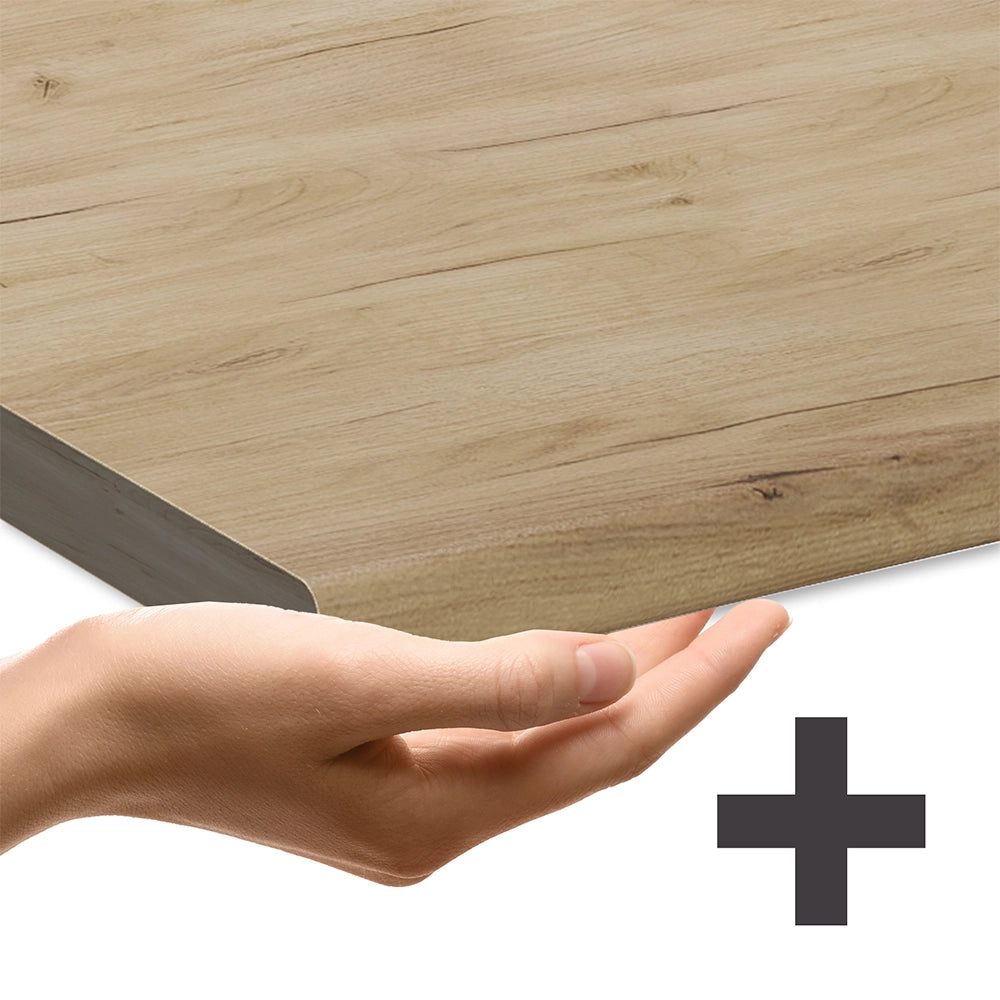 Vicco Mobiletto base per cucina Rovere artigianale 30 cm , PL Rovere