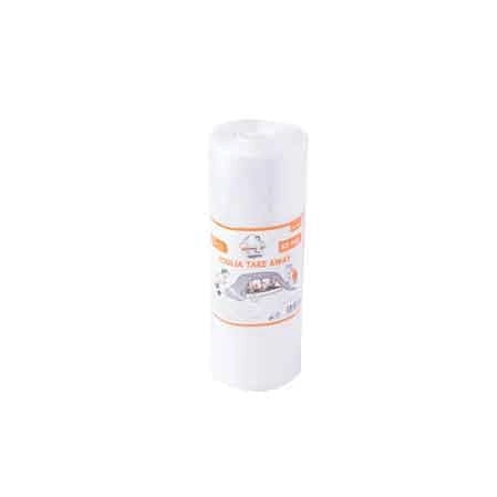 FOGLIA DI POLIETILENE IN MINI ROTOLO  H. 4 mt - 10 ml (Piegata H. 35 cm)