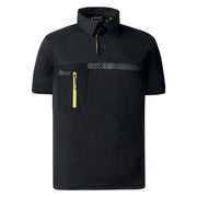 Polo termoregolatrice nera taglia XL