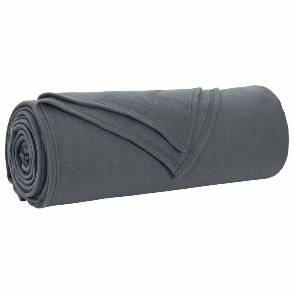 Coperta Grigio scuro 210 x 140 cm Panno