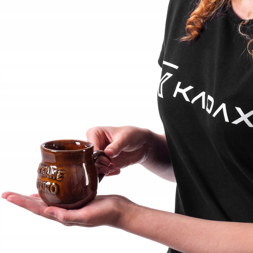 Set regalo di 2 tazze da vin brulé KADAX da 250 ml in gres.