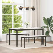 panchina Bianco 110 x 35 x 45 cm Pino massello 892774