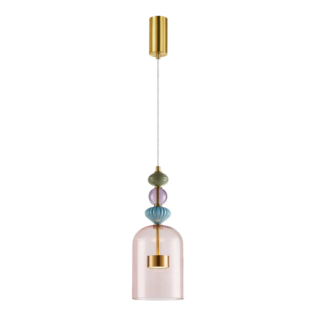 Lampada a sospensione Milagro Arte LED 12W Ø16 multicolor