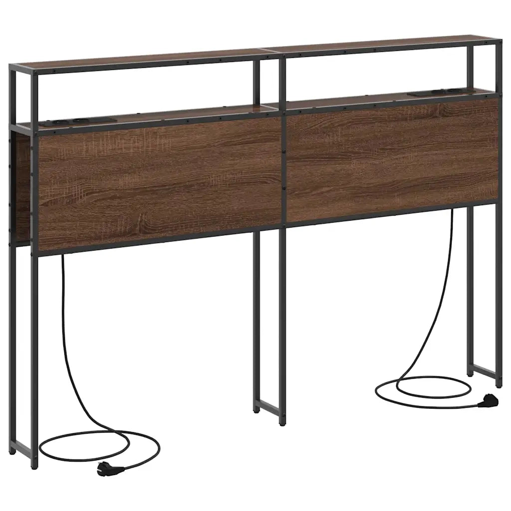 Testata contenitore Rovere marrone Legno multistrato 859754