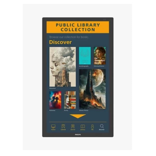 Philips 3000 series 43bdl3751t/00 visualizzatore di messaggi pannello piatto interattivo 108 cm (42.5") lcd wi-fi 450 cd/m² 4k ultra hd nero touch screen processore integrato android