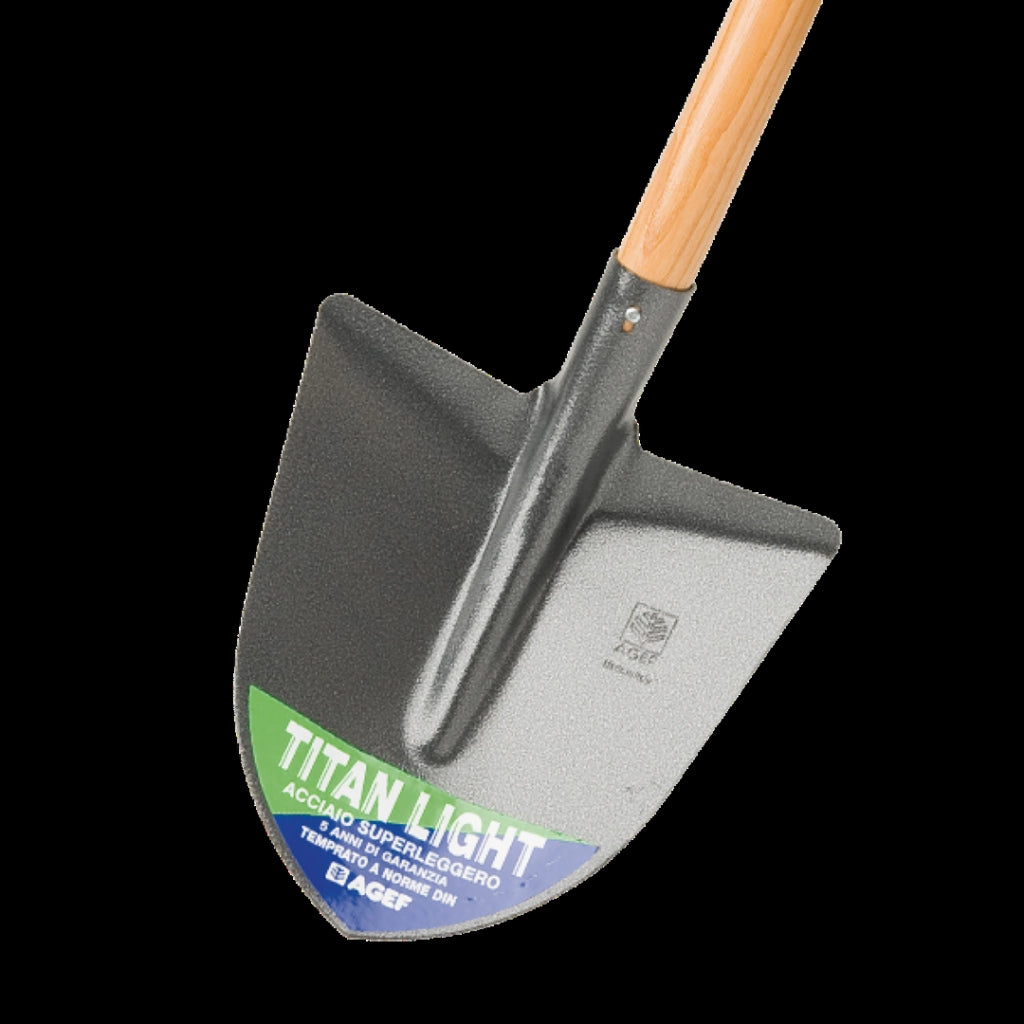 Badile Titan Light A Punta Con Spalla Temprato Con Manico Da 140 Cm - Agef