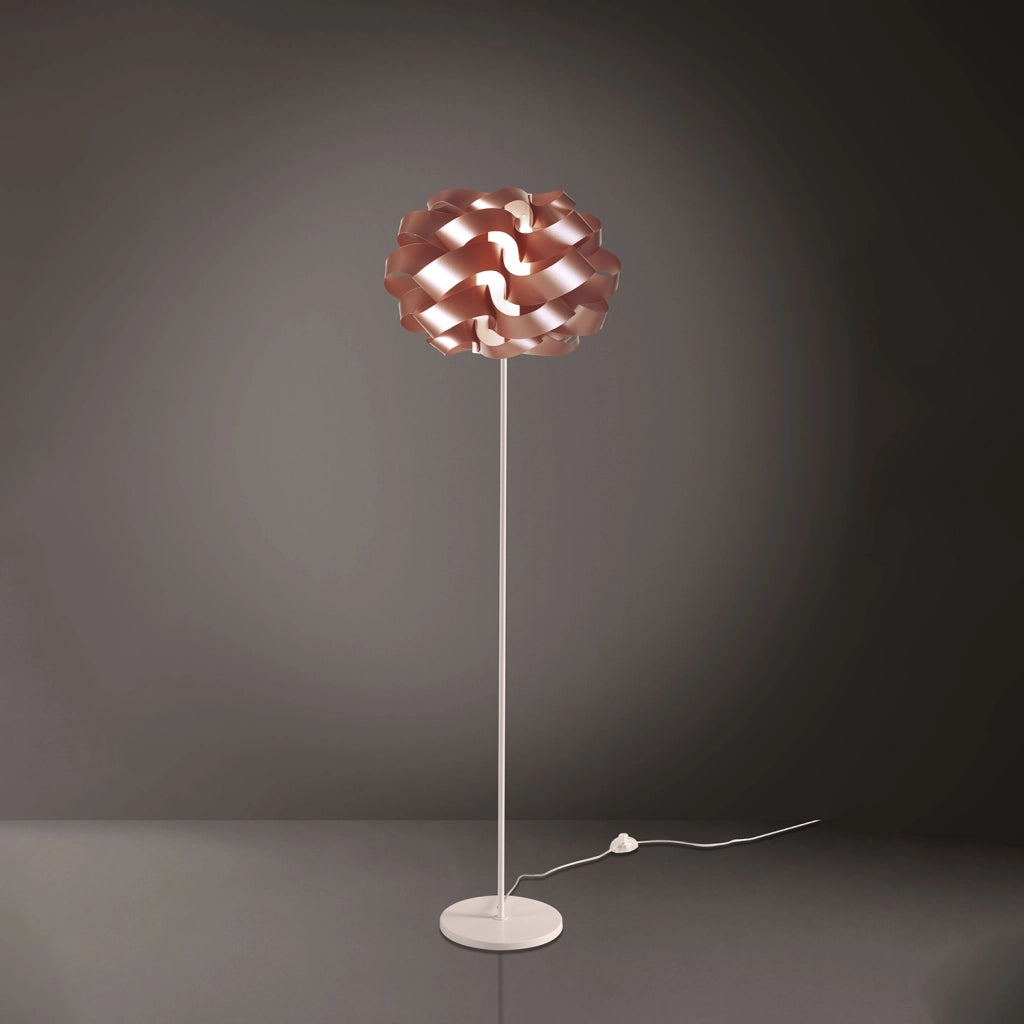 Piantana Moderna Cloud Polilux ® Rame E Metallo 1 Luce E27