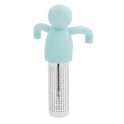 Filtro per tè azzurro silicone-inox