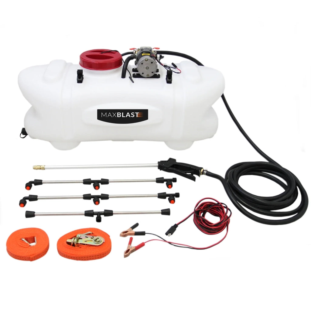 Polverizzatore Per Moto Quad ATV 60L con Asta 6 Ugelli e Lancia a Mano 12Bar 12V