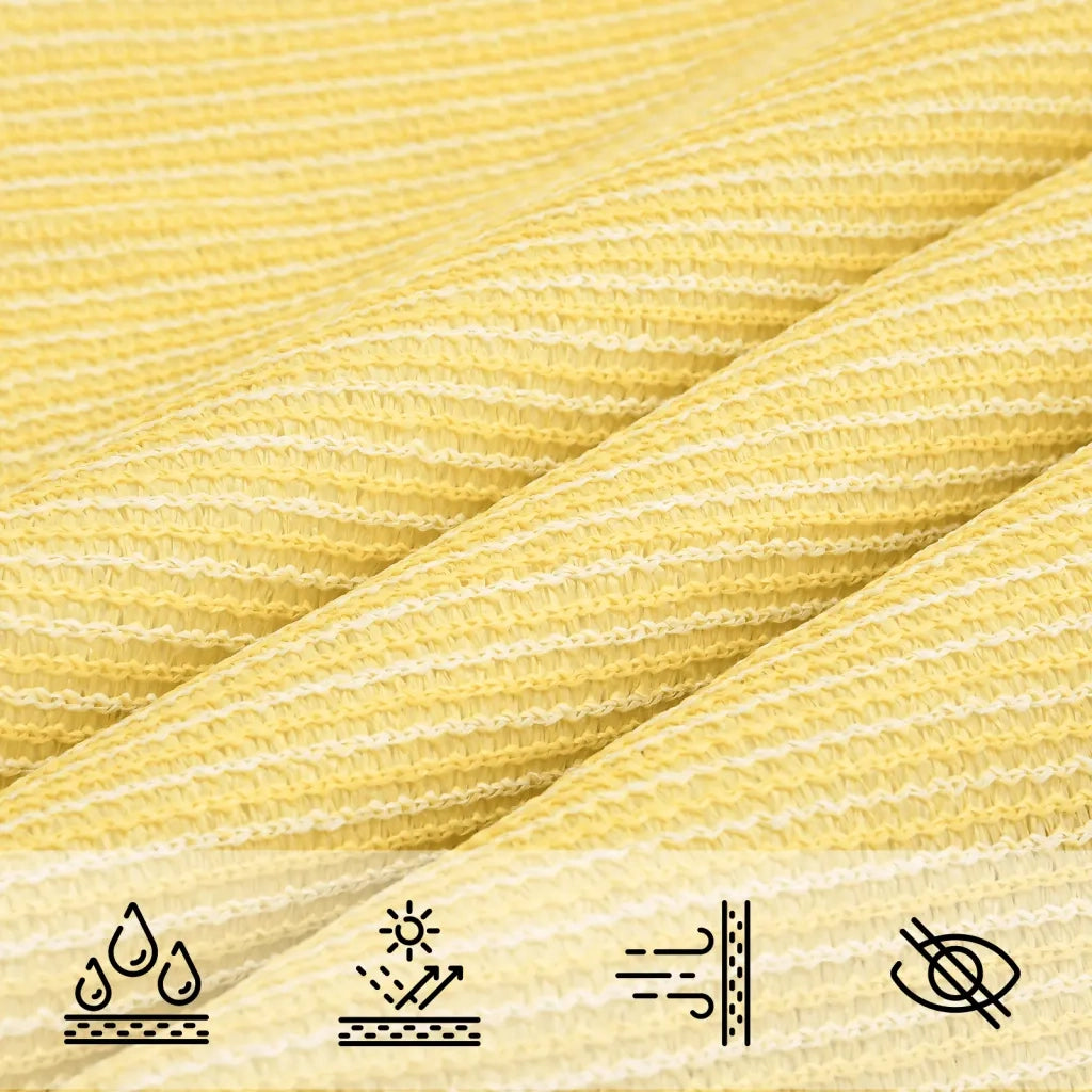 Parasole a Vela HDPE Rettangolare 2x4 Beige 42283