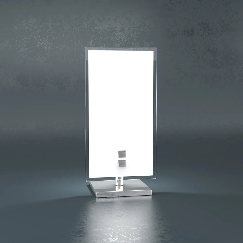 Lampada Da Scrivania Contemporanea Upgrade Metallo Cromo 1 Luce G9