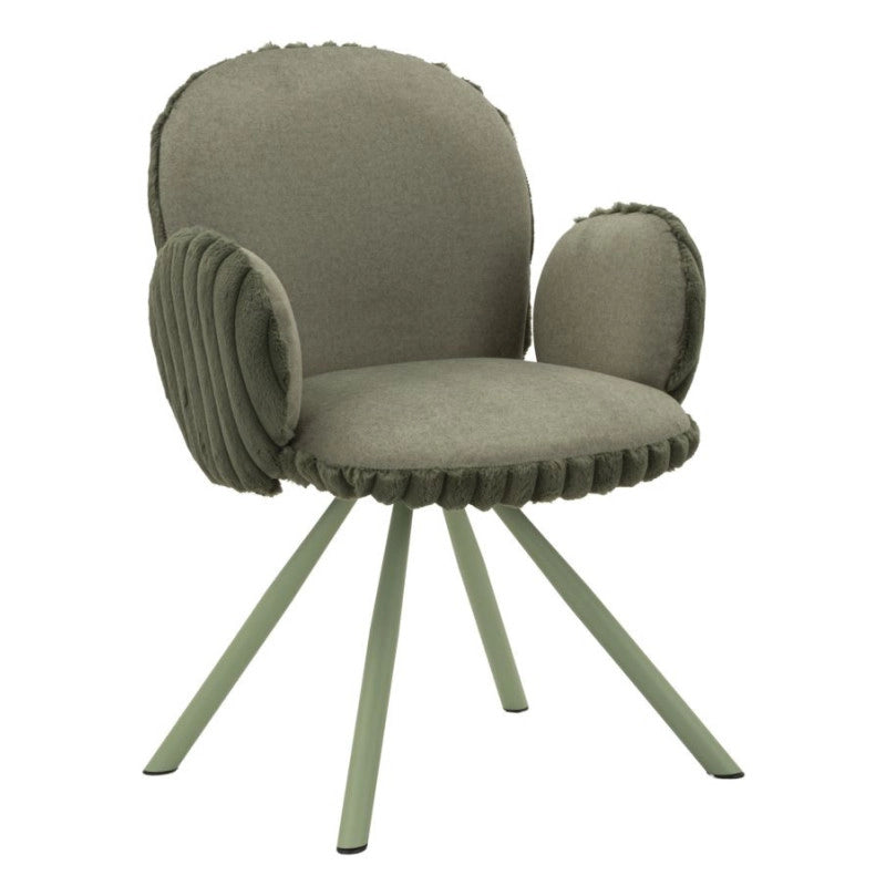 Sedia Stoccolma -b- Verde Set 2 Pz cm 64x68x83 (altezza Seduta cm 45)
