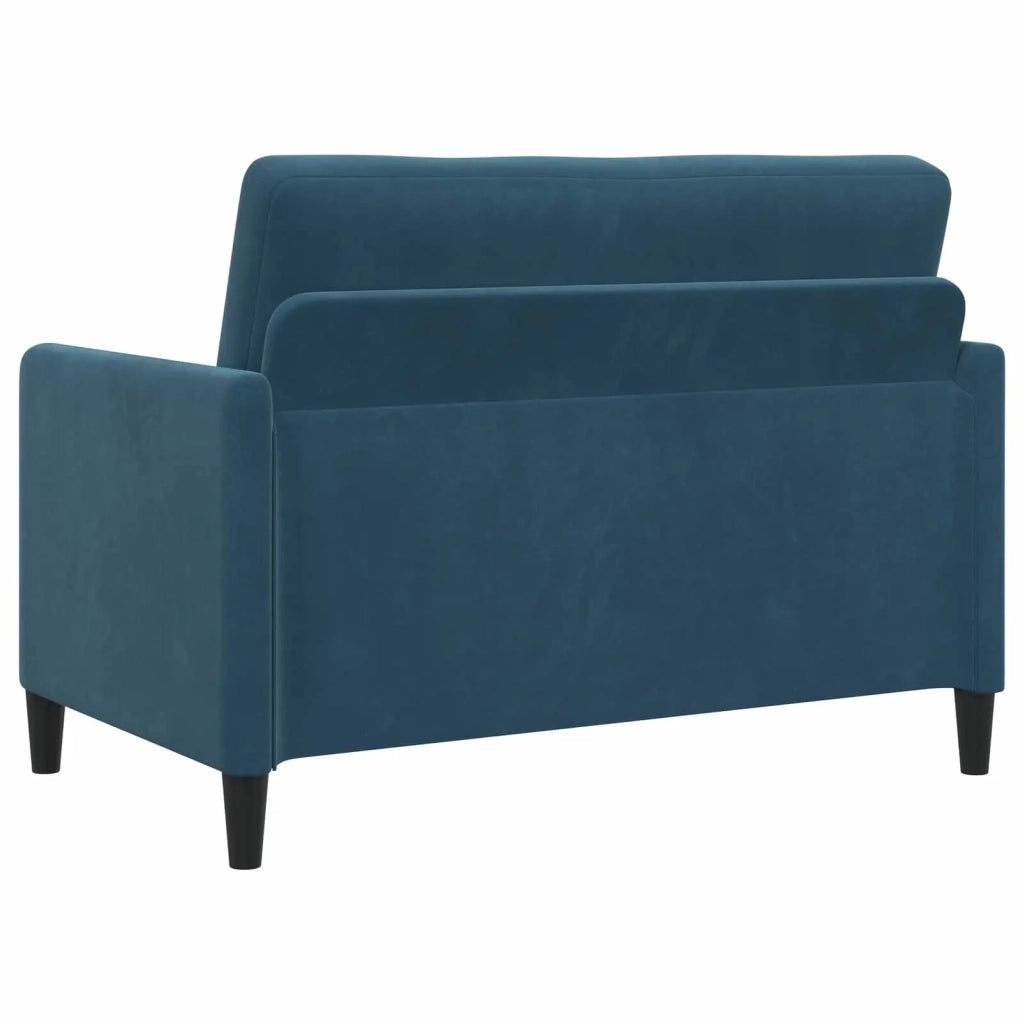 Divano con Storage Blu 122 x 78 x 87 cm Poliestere 42036914