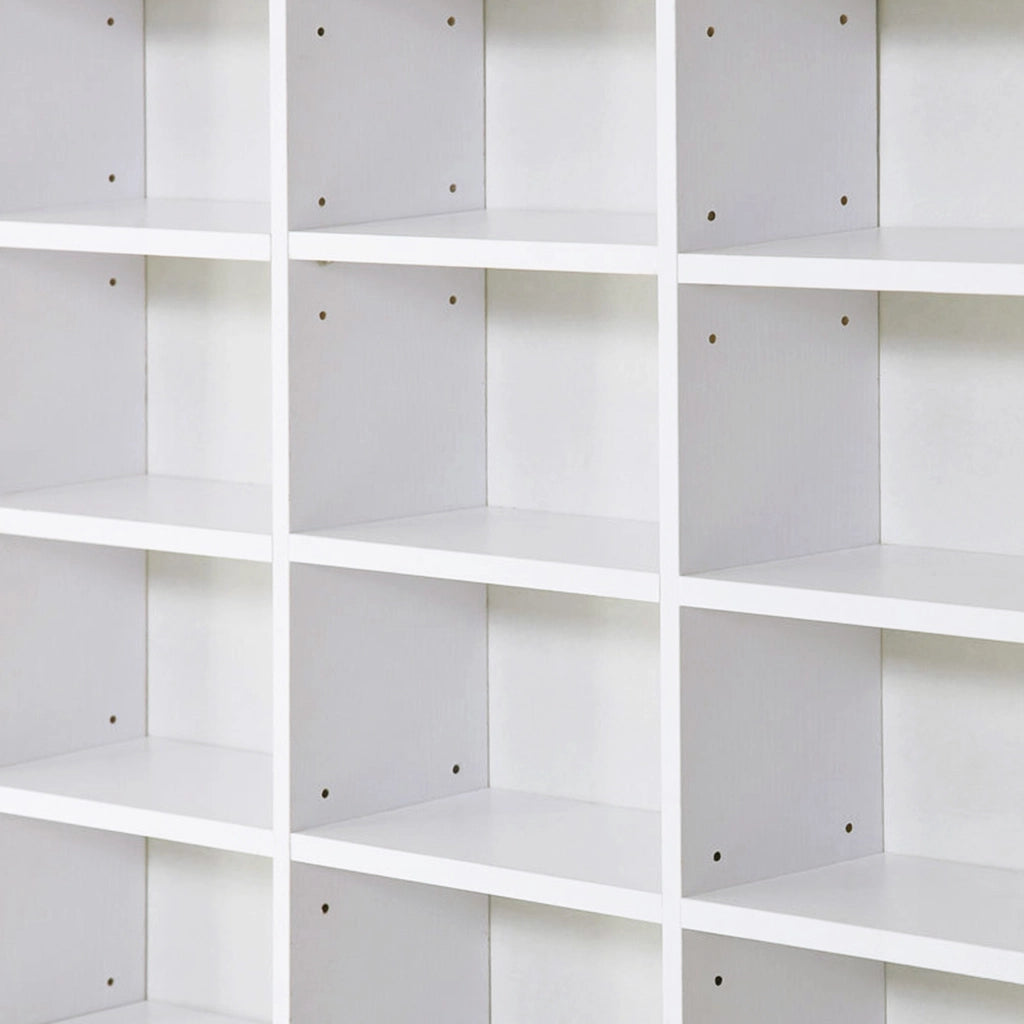 Libreria per CD/DVD ¨C Xylo ¨C 36 Scomparti Regolabili Bianco