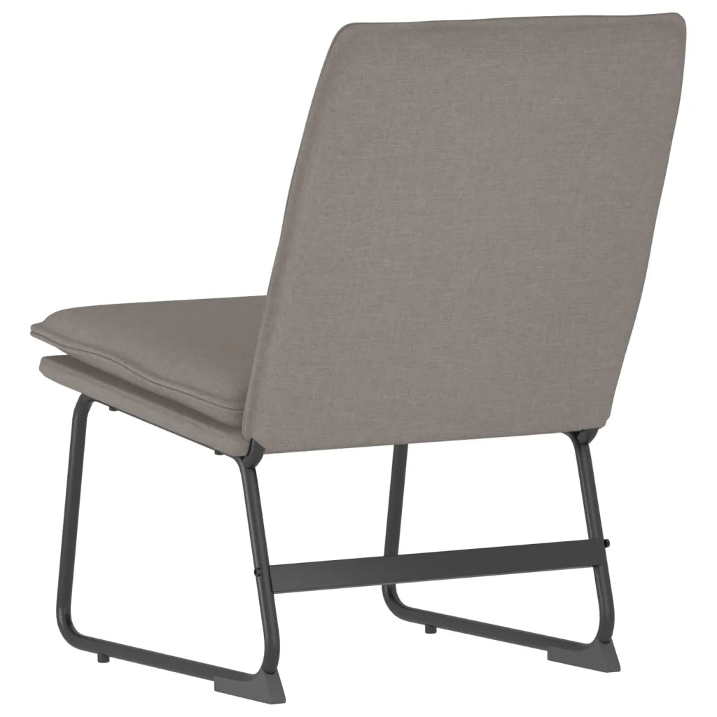 Sedia Lounge Tortora 52x75x76 cm in Tessuto 351317