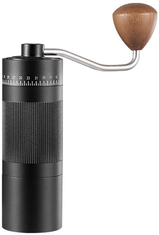 Macchina per il caffè manuale con capacità di 22 g, 55 impostazioni regolabili, pennello per i chicchi, adatta per cucinare in casa e per viaggi, resistente ai shock