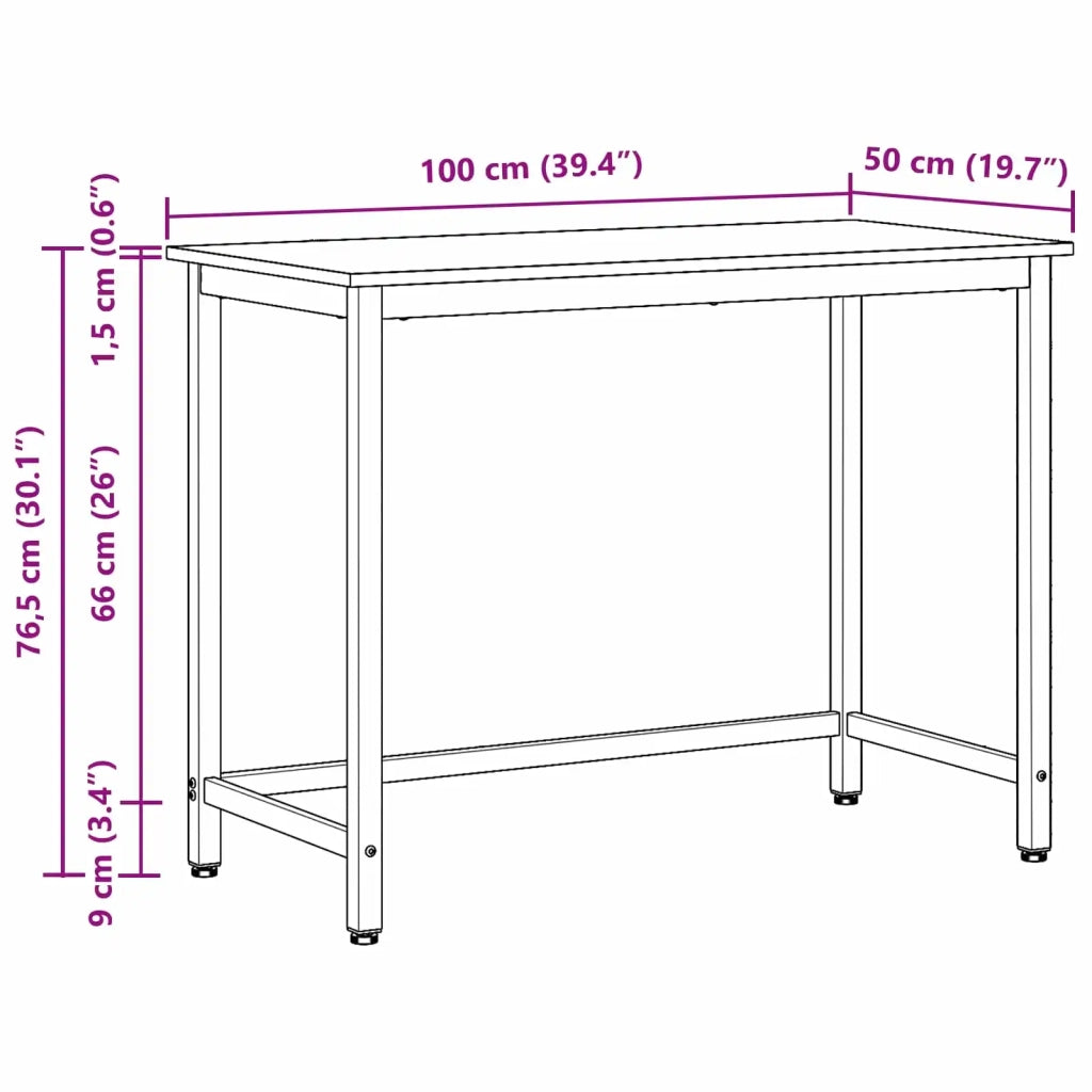 tavolo Legno vecchio 100 x 50 x 76,5 cm 873772