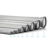 TUBO HTEM 1 BICCHIERE PP3  VALSIR- Diam. 75 lungh. 500- VALSI- pezzi 1