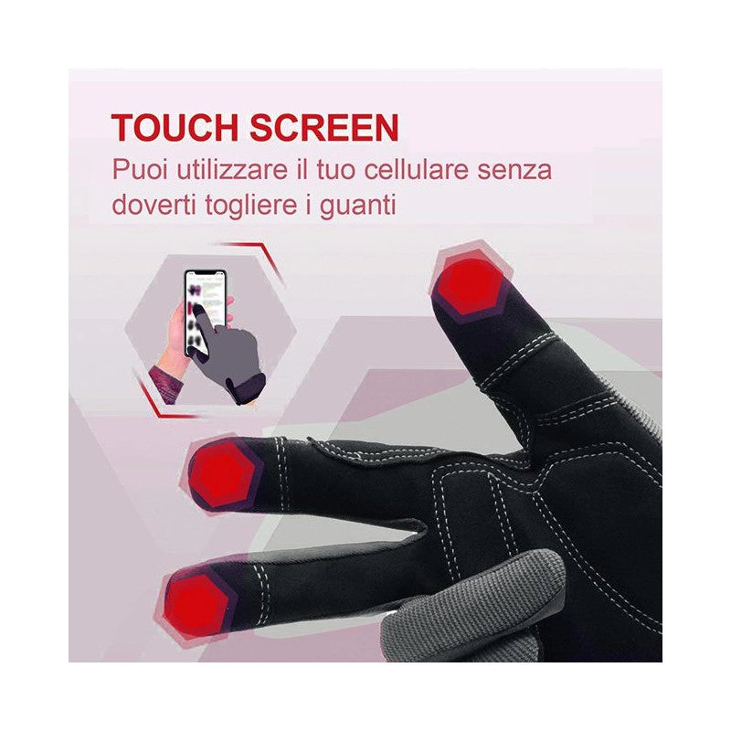 Guanti Sandrigarden, sg-touch ce cat ii, mis. 8