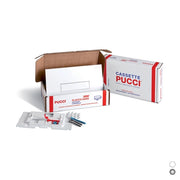 KIT PLACCA SARA SP. 12 MM PER CASSETTE PUCCI DAL 1992 AL 2010- Cromo- PUCCI- pezzi 1